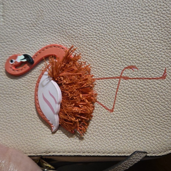 Kate Spade NY Pool Flamingo Camera/Crossbody Bag EUC - Picture 12 of 17